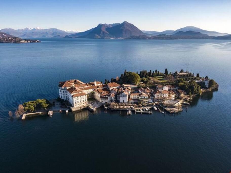 Lago Maggiore, Leggiuno, Ampio Appartamento Kültér fotó