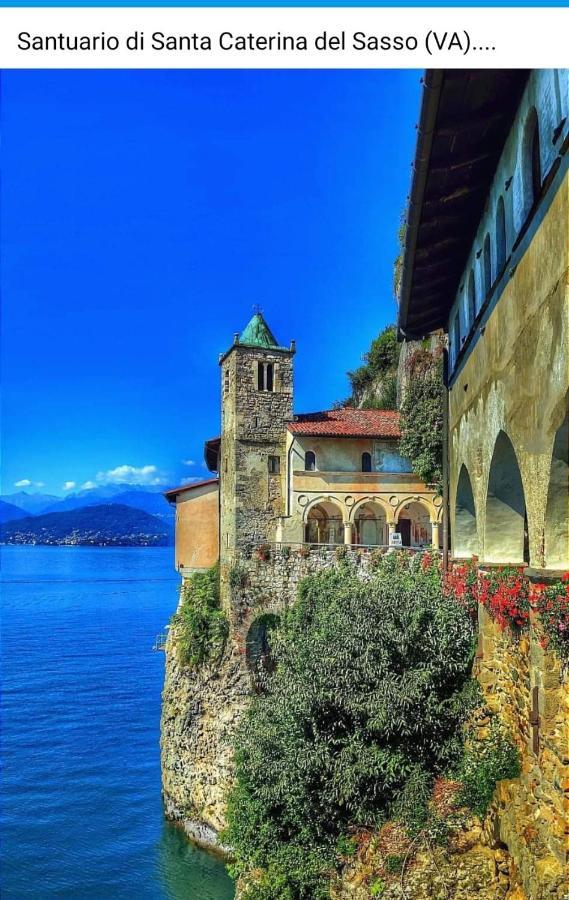 Lago Maggiore, Leggiuno, Ampio Appartamento Kültér fotó